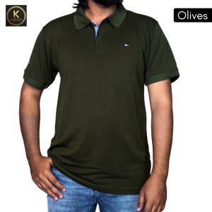 oliv Green Polo T-shirt