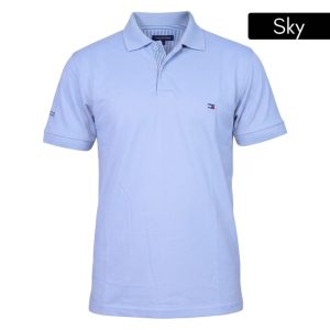 Sky Blue Polo T-shirt