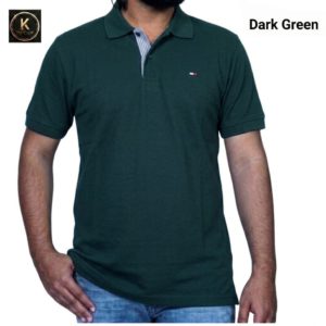 Dark green Polo t-shirt