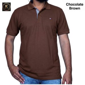 chocolate Brown Polo T-shirt